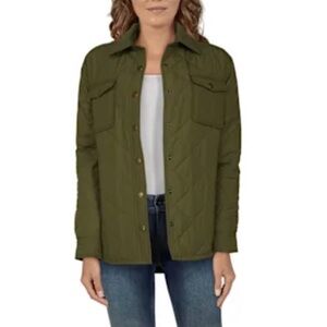 Olive Quilted Women’s Jacket